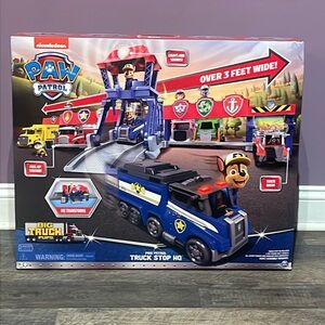 Paw Patrol truck stop HQ